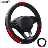 Rooliratta katte Volant Braid roolirattal Dragon 36–50 cm Stuurhoes Funda Volante Auto Car Styling jaoks