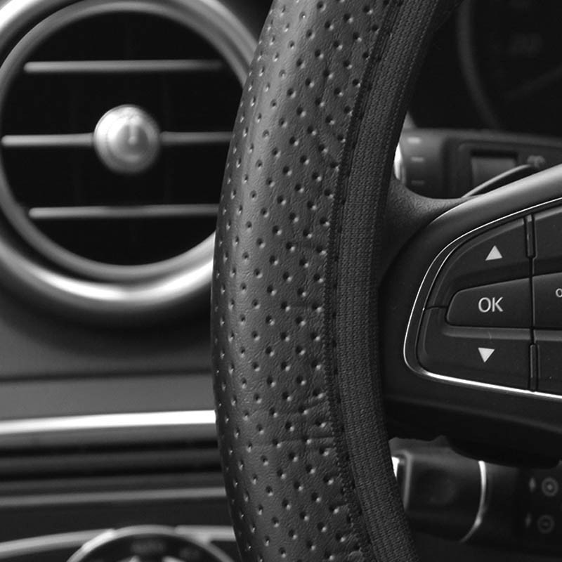 Rooliratta katte Volant Braid roolirattal Dragon 36–50 cm Stuurhoes Funda Volante Auto Car Styling jaoks