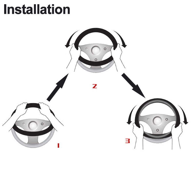 Automobilio vairo dangtis, skirtas Volkswagen VW Jetta / Tiguan / Caddy IV 2015 2016 2017 2018 2019 2020 2021 D formos vairas