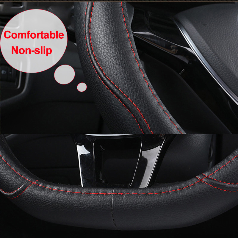 D típusú autó kormánykerék burkolat burkolat Suzuki Swift IV / Ertiga 2018 2019 2020 2021 D forma fonat a kormányon Volant