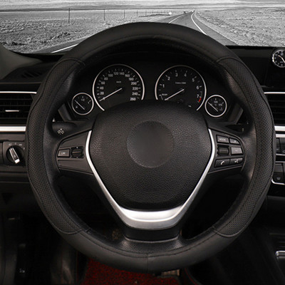 7 színű autó kormánykerék borítása univerzális Volant fonat a kormányon Fashion csúszásmentes Funda Volante Auto Car Styling