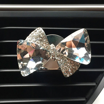 Bowknot Bling Dodaci za automobile Uređenje interijera Osvježivač zraka za automobil Auto Outlet Stezaljka za parfeme Difuzor mirisa Ukrasi za automobile Pokloni