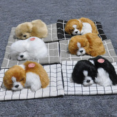 Ukrasi za automobile Slatko štene Instrumentalna ploča automobila Igračke Auto lutka Plišana simulacija Pas koji spava Auto Interijer Dodaci za uređenje doma Dodaci za opremanje