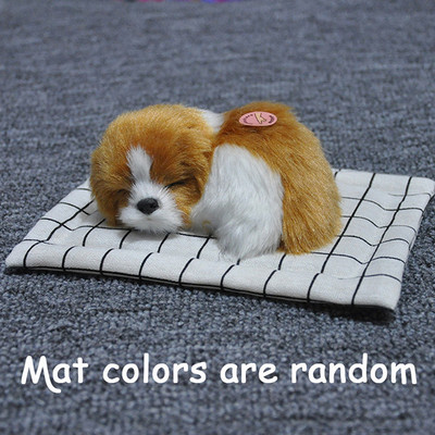 Ukrasi za automobile Slatko štene Instrumentalna ploča automobila Igračke Auto lutka Plišana simulacija Pas koji spava Auto Interijer Dodaci za uređenje doma Dodaci za opremanje