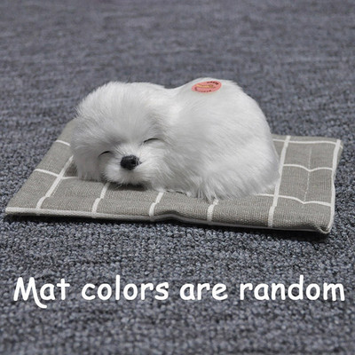 Ukrasi za automobile Slatko štene Instrumentalna ploča automobila Igračke Auto lutka Plišana simulacija Pas koji spava Auto Interijer Dodaci za uređenje doma Dodaci za opremanje