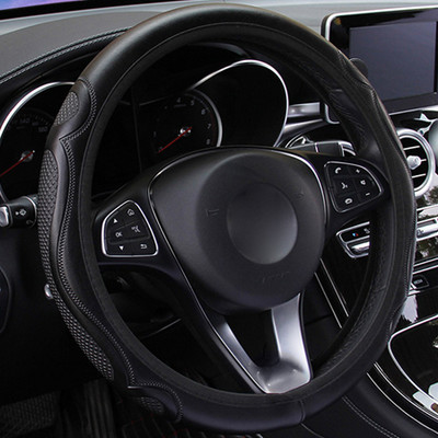 Navlaka za volan automobila Funda Volante Pletenica na volanu Volan Udobna Izdržljiva Za 37 38 CM Auto Bez unutarnjeg prstena