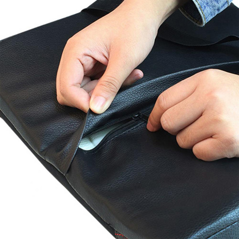 Automobilio elektrinė masažinė nugaros pagalvė, skirta automobilio sėdynės atramai Sveikatos priežiūra Juosmens pagalvėlė Automatinė nugaros pagalvė odinė Automatinė sėdynės nugaros atrama