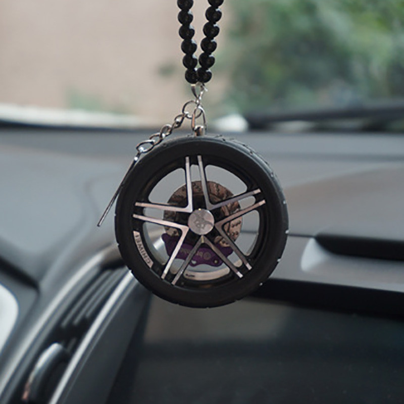 Metaliniai rato stebulės Automobilių pakabukai Automobilių interjero dekore Automobilio galinio vaizdo veidrodėlis Kabantys Priedai Dovanos Papuošalai Automobilių pakabukas Hip Hopas