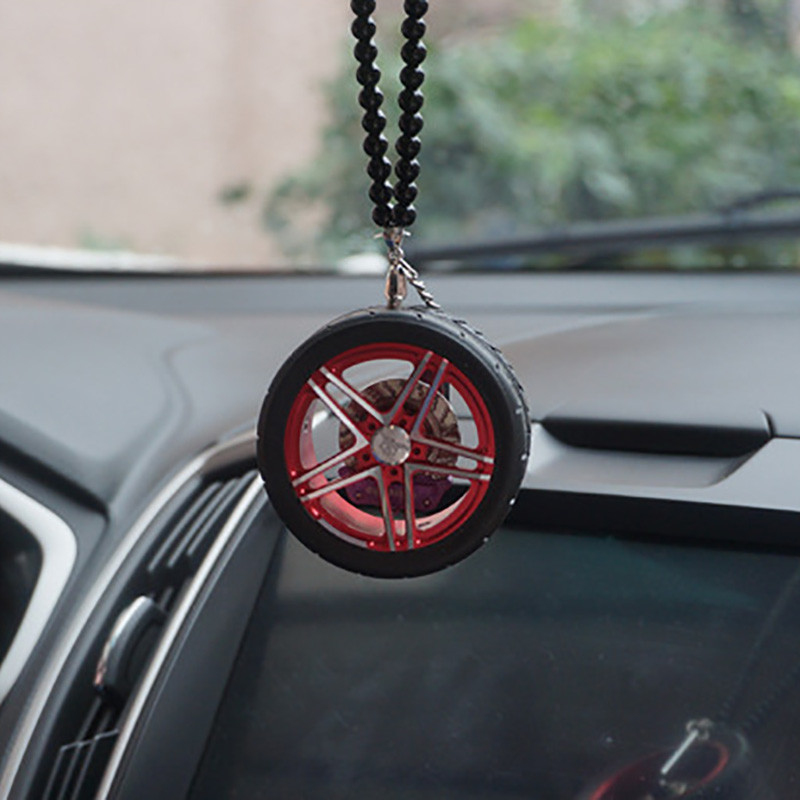 Metaliniai rato stebulės Automobilių pakabukai Automobilių interjero dekore Automobilio galinio vaizdo veidrodėlis Kabantys Priedai Dovanos Papuošalai Automobilių pakabukas Hip Hopas