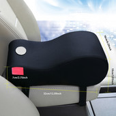 Universalios automobilio atminties putplasčio porankio dėžutės dangtelio atramos pagalvėlės automobilio interjeras centrinės konsolės porankio pagalvės pagalvėlės transporto priemonės priedai