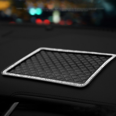 Camellia Flower automobilio prietaisų skydelio neslystantis kilimėlis, skirtas telefono akinių laikikliui, lipnus kilimėlis, neslystantis kilimėlis, automobilio priedai, interjero dekoras