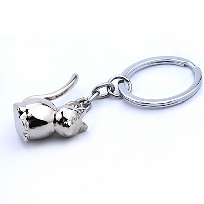 3D Cat Raktų Pakabukas Mielas Moterų Raktų Pakabukas Kačiukas Lucky Cat Raktų Pakabukas Raktų Pakabukas Vyriškas Automobilis Portachiavi Chaveiro Llaveros Bag Charm