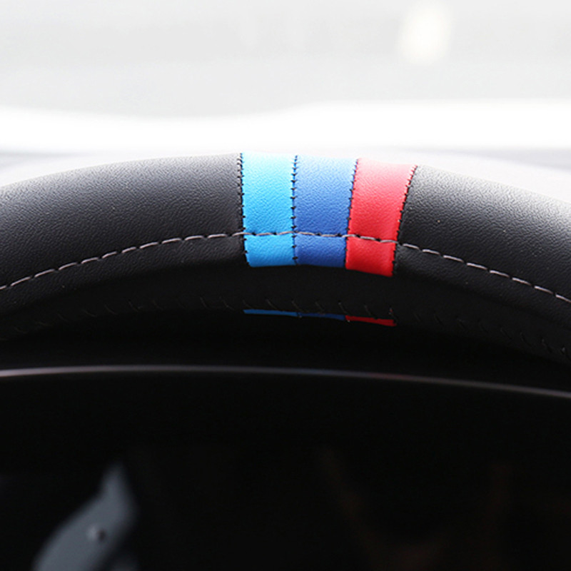 4 boje navlake za volan automobila Wrap Pletenica Funda Volante protiv klizanja za Citroen C5 AIRCROSS 2017 2018 2019 2020 Dodaci za automobile