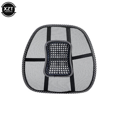 2022 Autosjedalica Uredska stolica Masaža leđa Lumbalni potporni Mrežasti jastučić za prozračivanje Jastuk crne mreže Lumbalni jastuk za leđa za vozača automobila