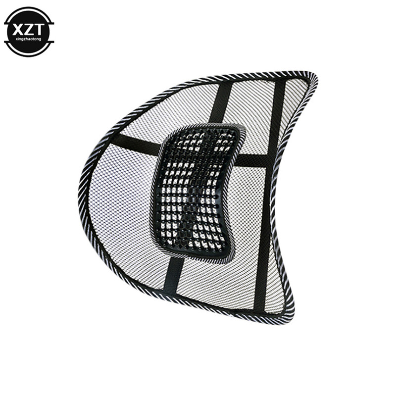 2022 Autosjedalica Uredska stolica Masaža leđa Lumbalni potporni Mrežasti jastučić za prozračivanje Jastuk crne mreže Lumbalni jastuk za leđa za vozača automobila