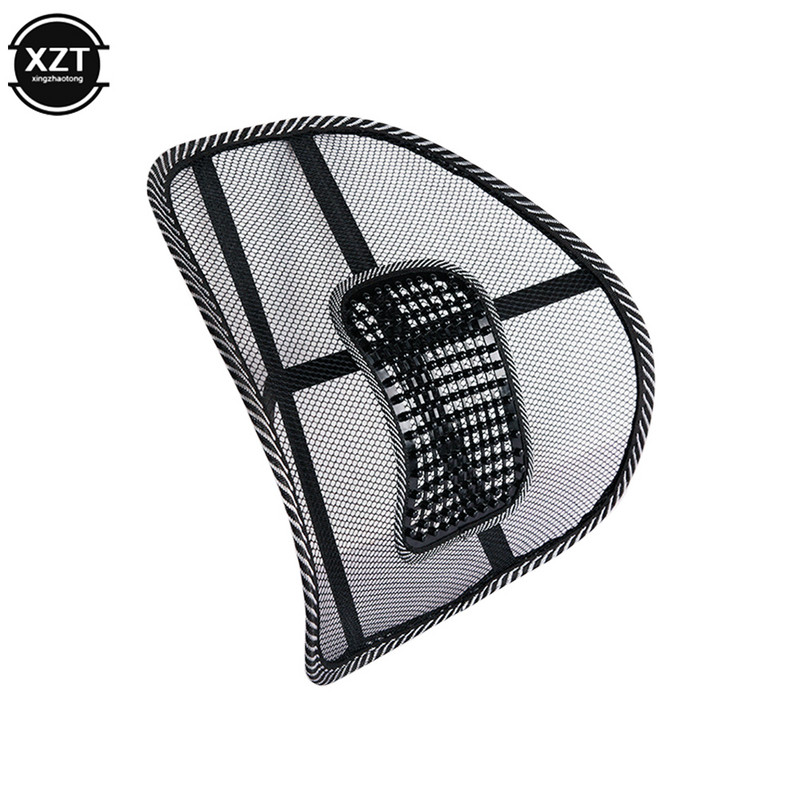 2022 Autosjedalica Uredska stolica Masaža leđa Lumbalni potporni Mrežasti jastučić za prozračivanje Jastuk crne mreže Lumbalni jastuk za leđa za vozača automobila