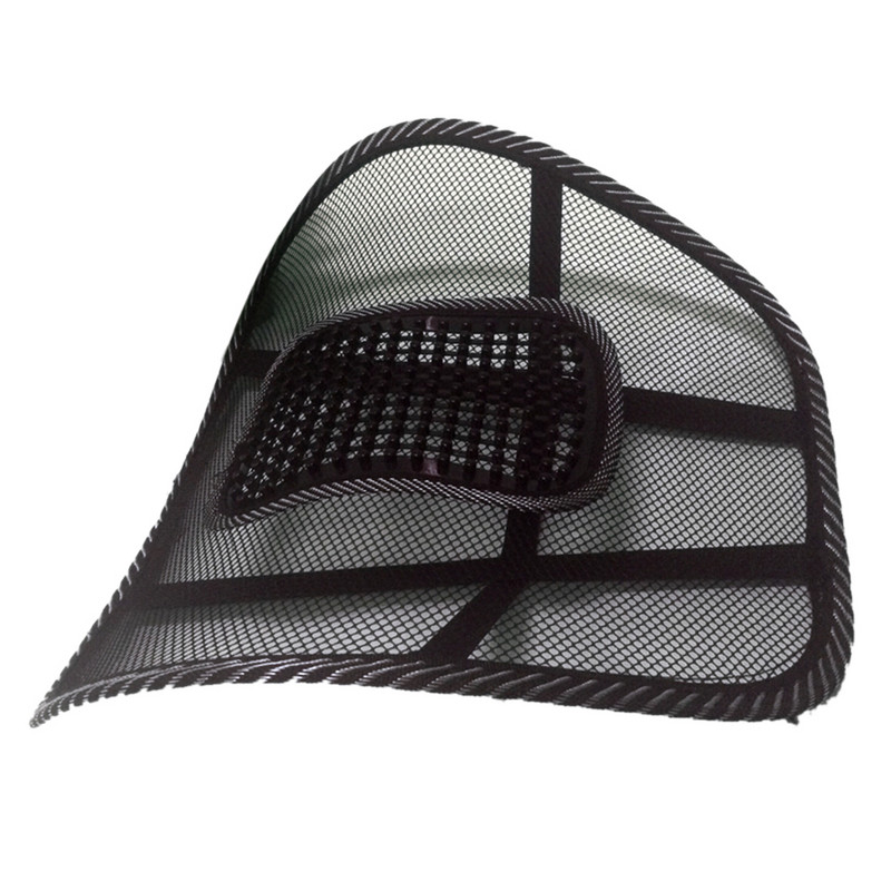 Masažo ventiliacijos tinklelis, juosmens apatinės nugaros dalies atrama, automobilio sėdynės kėdės pagalvėlė