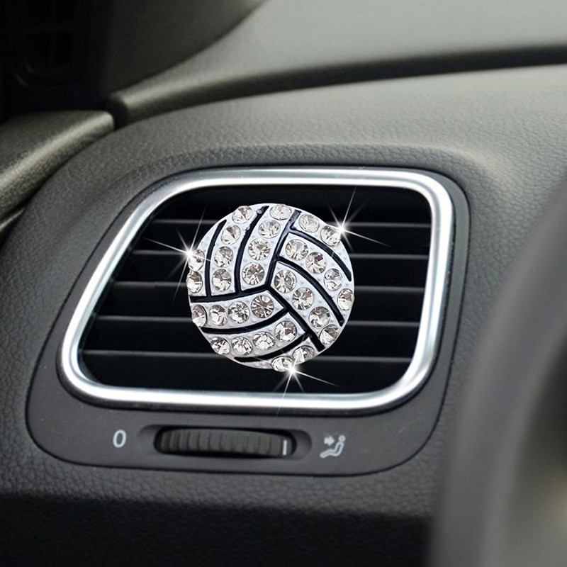 Nogomet Košarka Dodaci za automobile Interijer Auto Decor Clip Otvor za ventilaciju Auto Difuzor Miris Osvježivač zraka Ukrasi za automobile Pokloni Muškarci