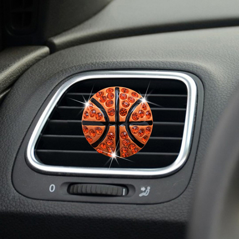 Nogomet Košarka Dodaci za automobile Interijer Auto Decor Clip Otvor za ventilaciju Auto Difuzor Miris Osvježivač zraka Ukrasi za automobile Pokloni Muškarci