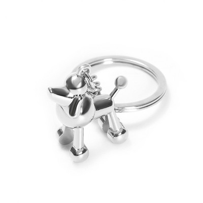 Kūrybingas 3D augintinio pudelio raktų pakabukas mielas raktų pakabukas moterims vyrams Lucky Dog raktų pakabukas raktų laikiklis krepšys Raktų pakabukas papuošalas Dovana