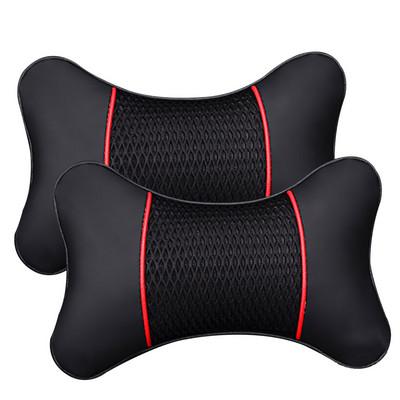 Autós fejtámla Auto Seat 3D fejtámla autós univerzális párna nyaktámasz bőr szövet légáteresztő párna párna fejtámla