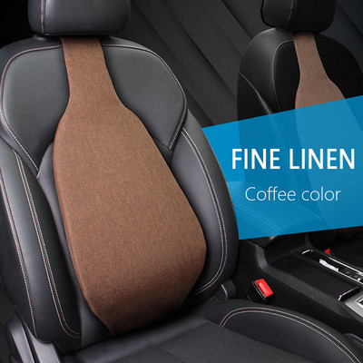 Novi dinamički zračni jastuk za potporu lumbalnog jastuka Pametni jastuk za lumbalnu potporu za automobile Auto univerzalni naslon sjedala Štitnik za naslon struka