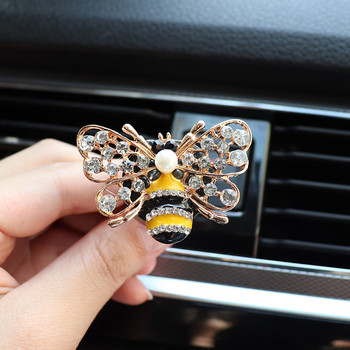 Διακόσμηση νέου αυτοκινήτου 2020 Diamond Bee Car Αποσμητικό αυτοκινήτου Auto Outlet Κλιπ αρώματος Car Scent Diffuser Creative Car Accessories Girls