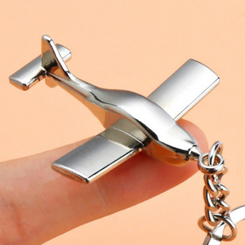 Νέο 1PC 3D New Airplane Keychain Aircraft Model Airplane Μπρελόκ Μπρελόκ Cool Boy Ανδρικά κοσμήματα