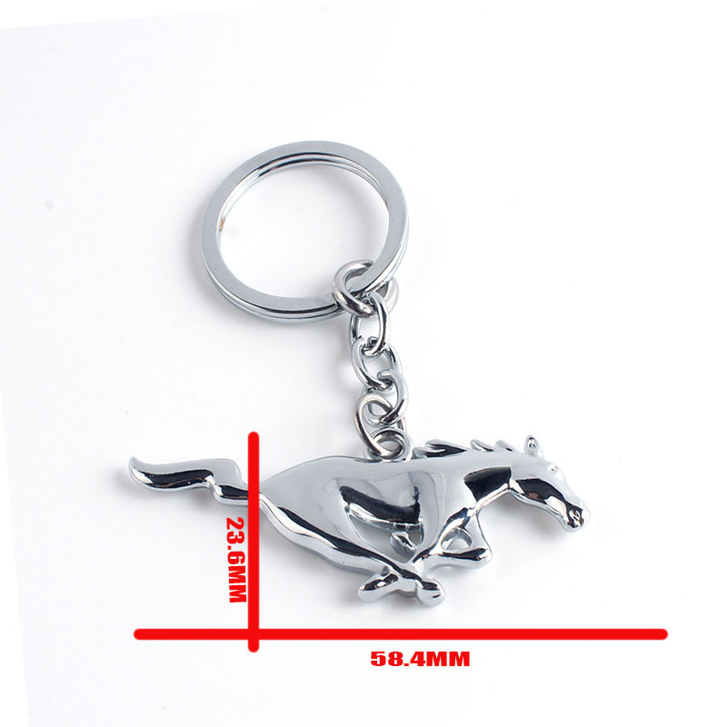 1 PC privjesak za ključeve Klasični lijepi konj konj-životinja privjesak za ključeve 3D privjesak Privjesak za ključeve Kreativan poklon