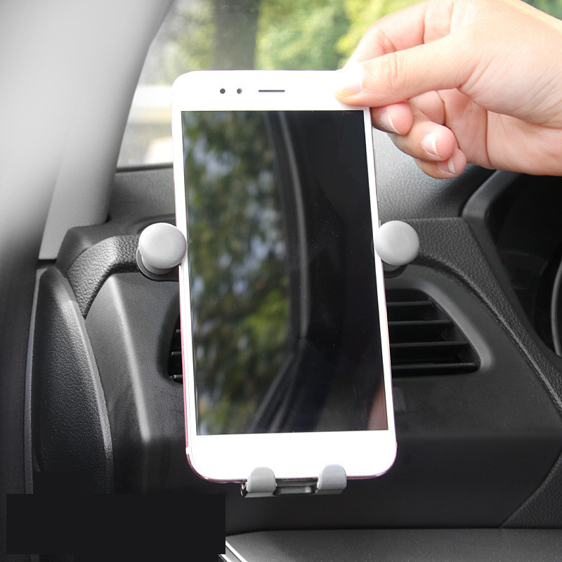 2023-as új mobiltelefon tartó autós Gravity Air Szellőzőnyílásba szerelhető telefonhoz az autós konnektorba, Suporte mobil okostelefon-állványhoz Auto tartozékok