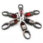 Privjesak za automobile Potkova kopča Lanac za ključeve Ručno tkani držač za ključeve automobila Privjesci za ključeve llavero moto Metalni privjesci za ključeve