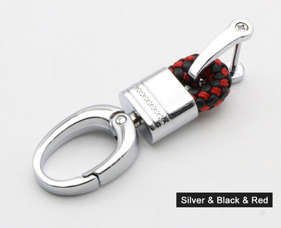 Privjesak za automobile Potkova kopča Lanac za ključeve Ručno tkani držač za ključeve automobila Privjesci za ključeve llavero moto Metalni privjesci za ključeve