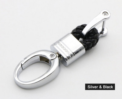 Privjesak za automobile Potkova kopča Lanac za ključeve Ručno tkani držač za ključeve automobila Privjesci za ključeve llavero moto Metalni privjesci za ključeve