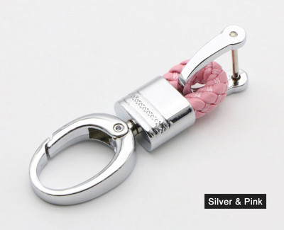 Privjesak za automobile Potkova kopča Lanac za ključeve Ručno tkani držač za ključeve automobila Privjesci za ključeve llavero moto Metalni privjesci za ključeve