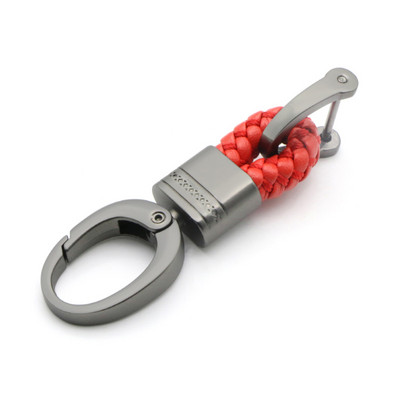 Privjesak za automobile Potkova kopča Lanac za ključeve Ručno tkani držač za ključeve automobila Privjesci za ključeve llavero moto Metalni privjesci za ključeve