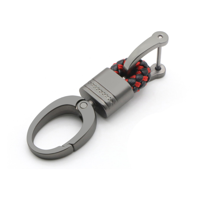 Privjesak za automobile Potkova kopča Lanac za ključeve Ručno tkani držač za ključeve automobila Privjesci za ključeve llavero moto Metalni privjesci za ključeve