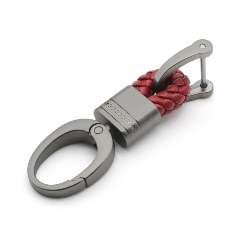 Privjesak za automobile Potkova kopča Lanac za ključeve Ručno tkani držač za ključeve automobila Privjesci za ključeve llavero moto Metalni privjesci za ključeve