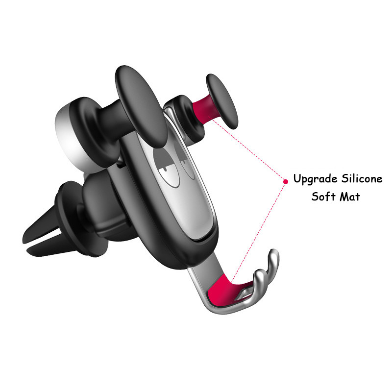 GPS tartó telefonhoz autóba szerelhető Gravity Air Vent mobil támogatás mobiltelefon okostelefon tartóhoz autós tartó Auto tartozékok