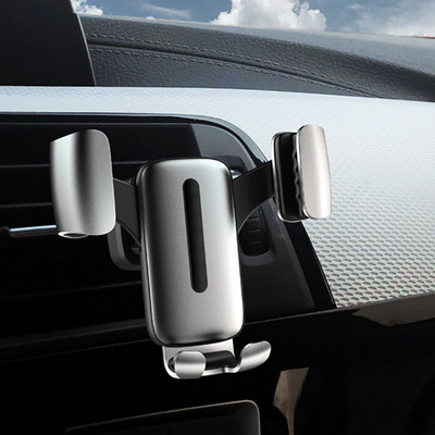 Autós tartozék Auto GPS állványtartó telefonhoz autóba szerelhető Gravity Air Vent mobil támogatás mobiltelefon okostelefon autós tartóhoz