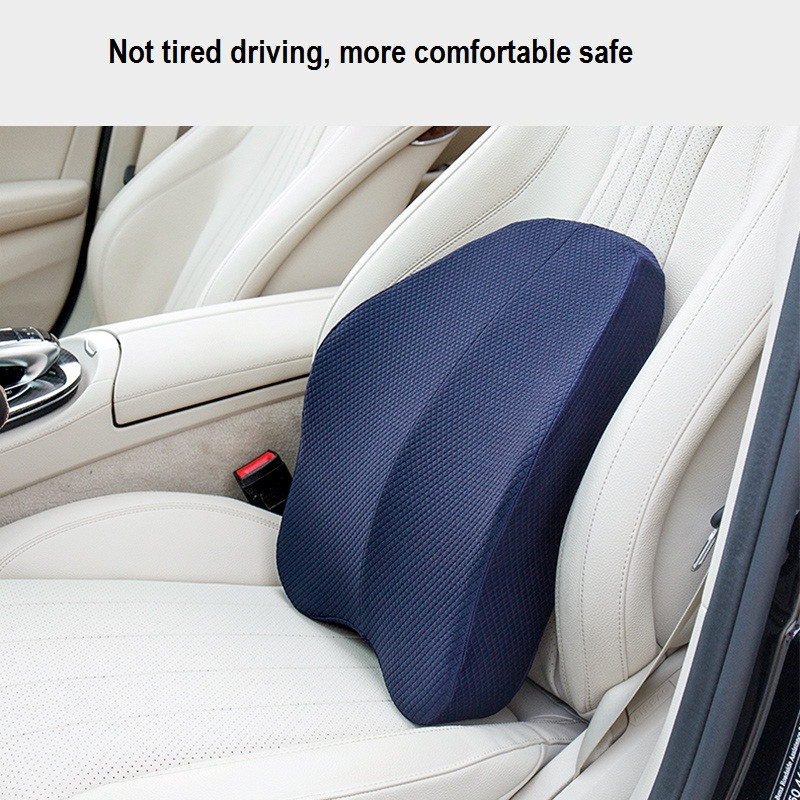 Veliki jastuk za stolicu Ortopedska potpora za leđa Lumbalni jastuk Najbolji vrhunski uredski jastuk od memorijske pjene Ergonomski ublažava bolove u donjem dijelu leđa