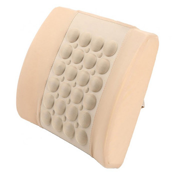 Регулируема електрическа масажна седалка за кола Soft Sponge Waist Support Pillow Cushion маска камера заден вид Автомобилни аксесоари