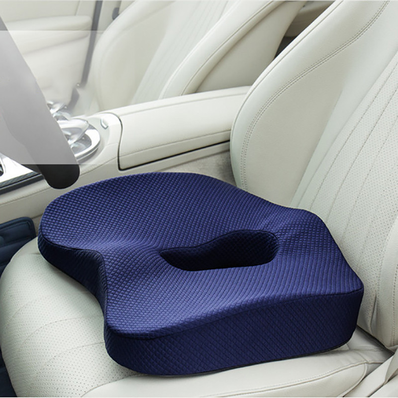Atminties putplasčio automobilio sėdynės atramos pagalvėlė biuro kėdės pagalvė Automobilinė juosmens pagalvė Automatinė juosmens ortopedinė pagalvė Automatinė masažinė sėdynės pagalvė