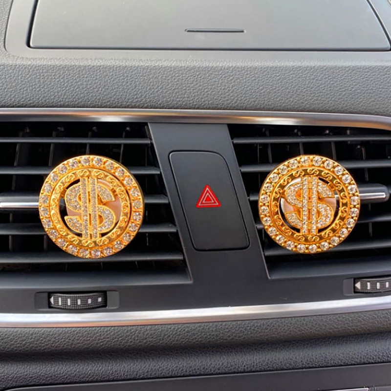 Novčići Ukras automobila Unutrašnjost Difuzor mirisa automobila Osvježivač zraka U otvoru za ventilaciju Stezaljka Kreativni dodaci za automobile Pokloni