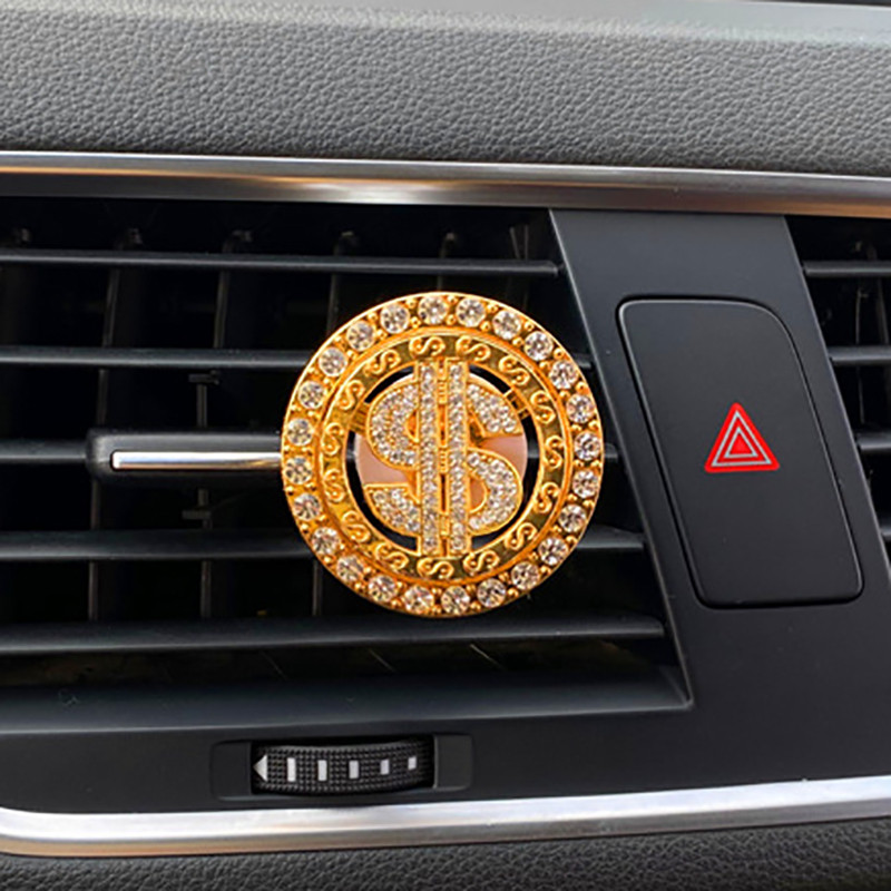 Novčići Ukras automobila Unutrašnjost Difuzor mirisa automobila Osvježivač zraka U otvoru za ventilaciju Stezaljka Kreativni dodaci za automobile Pokloni