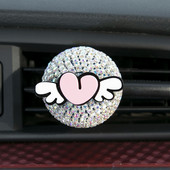 Anđeo Bling Dekoracija automobila Auto Outlet Stezaljka za parfeme Dijamantni ukrasi Miris za automobil Difuzor arome u dodacima za automobile Darovi za djevojke