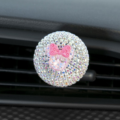 Anđeo Bling Dekoracija automobila Auto Outlet Stezaljka za parfeme Dijamantni ukrasi Miris za automobil Difuzor arome u dodacima za automobile Darovi za djevojke