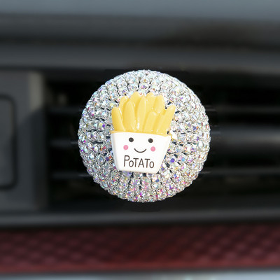 Anđeo Bling Dekoracija automobila Auto Outlet Stezaljka za parfeme Dijamantni ukrasi Miris za automobil Difuzor arome u dodacima za automobile Darovi za djevojke