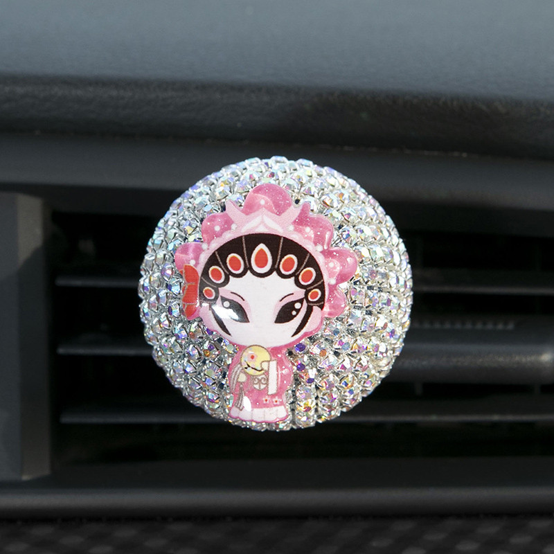 Anđeo Bling Dekoracija automobila Auto Outlet Stezaljka za parfeme Dijamantni ukrasi Miris za automobil Difuzor arome u dodacima za automobile Darovi za djevojke