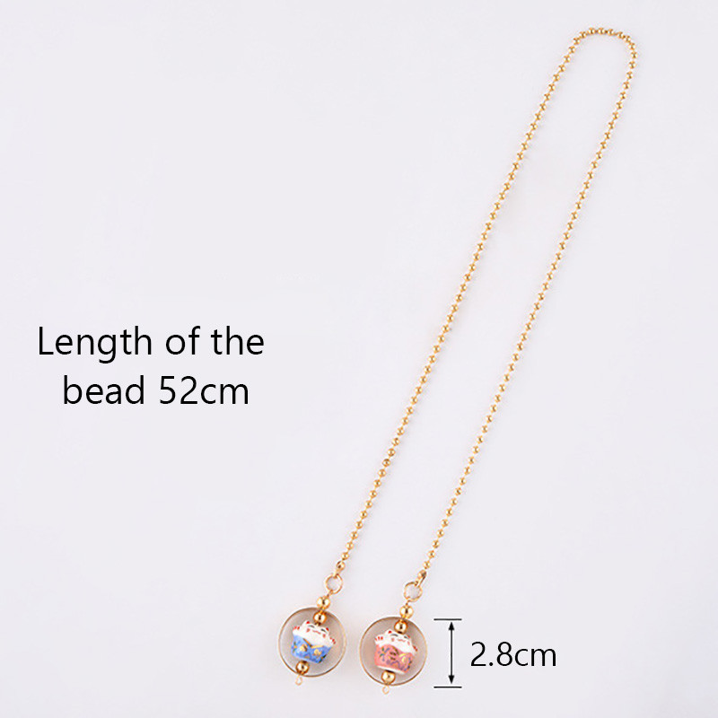 Lucky Cat Dodatak za vješanje automobila Uređenje interijera Privjesak za retrovizor automobila u automatskoj opremi Ukrasi za automobil Slatki poklon Privjesak za automobil