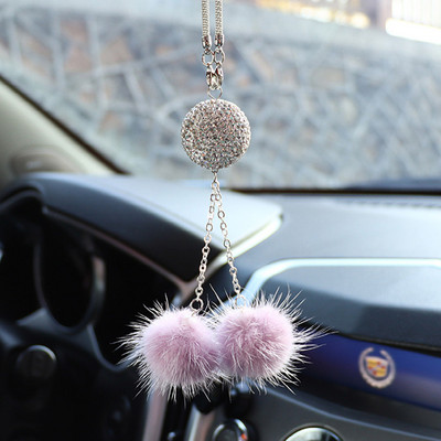 Bling Rheinstone autóba akasztott díszek Autós tükör medálok autóban Kiegészítők Lányoknak Női Autó Belső Dekoráció Autó medálok